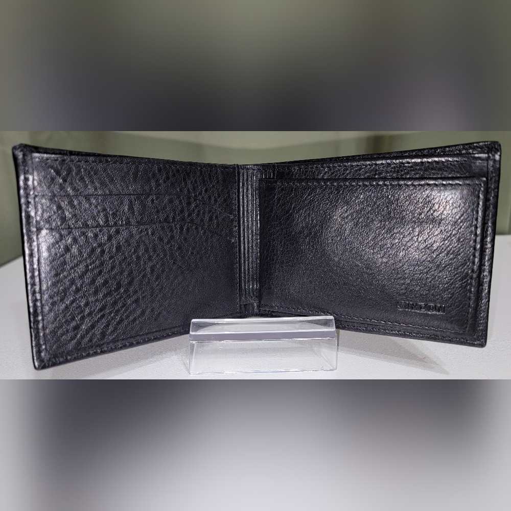 Men's Black Leather Wallet